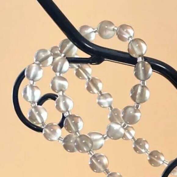 Dark Moonstone Short Necklace, Genuine Natural Gemstone June Birthstone - Picture 12 of 15